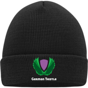 Mütze schwarz mit gesticktem Logo